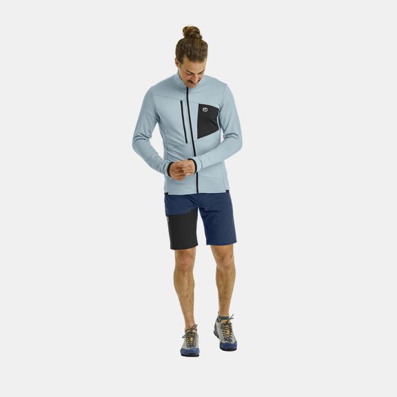 ORTOVOX FLEECE GRID JACKET M | Fleece Jackets | ORTOVOX